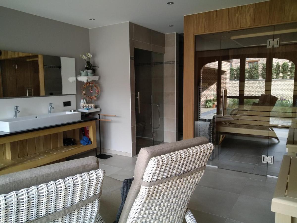 Vakantiewoning Mierzicht Met Prive Wellness Haspengouw Boekhout Экстерьер фото